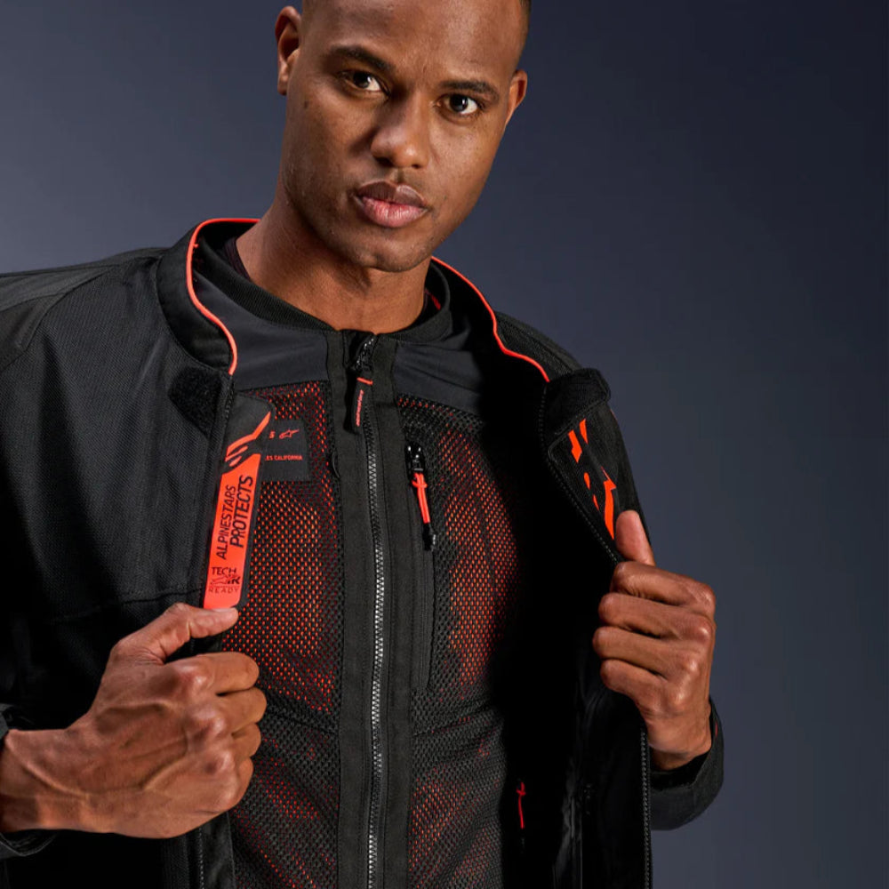 Alpinestars Troop Air Pro Jacket    Black Red