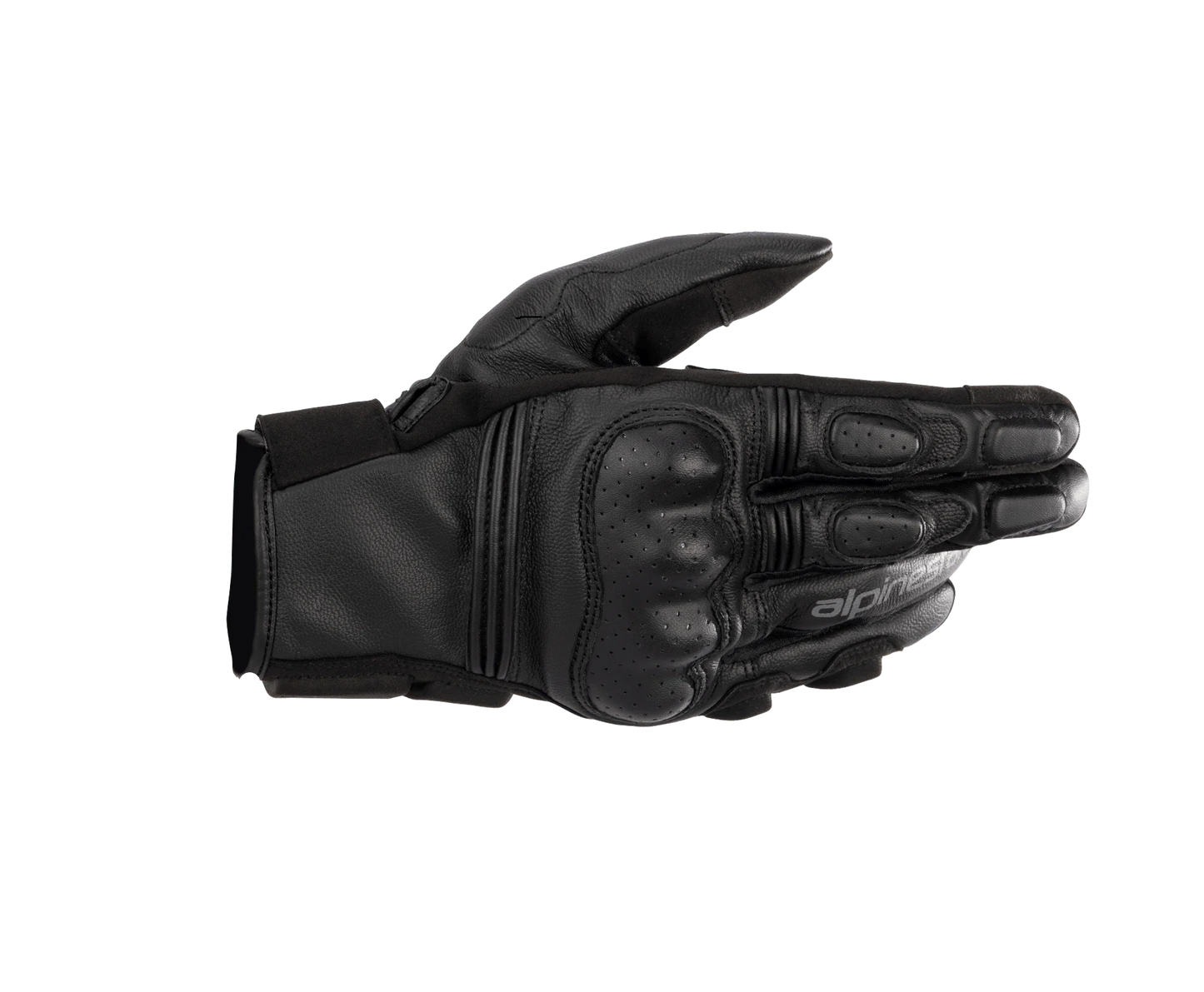 Alpinestars Phenom Leather Gloves - Black/Black