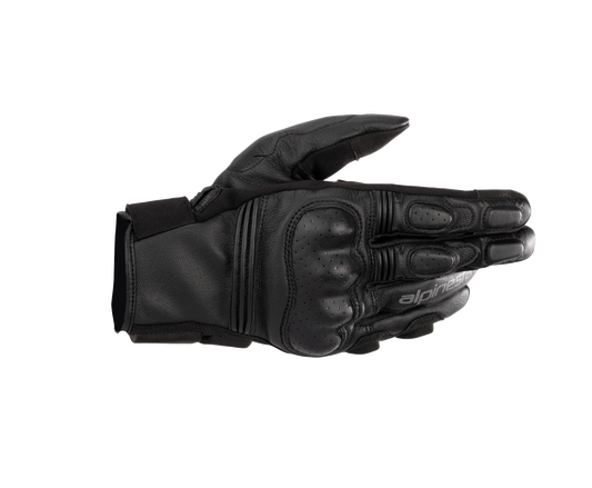 Alpinestars Phenom Leather Gloves - Black/Black