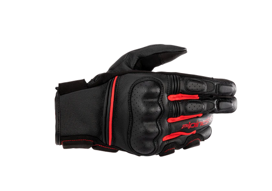 Alpinestars Phenom Leather Gloves Black /Bright Red