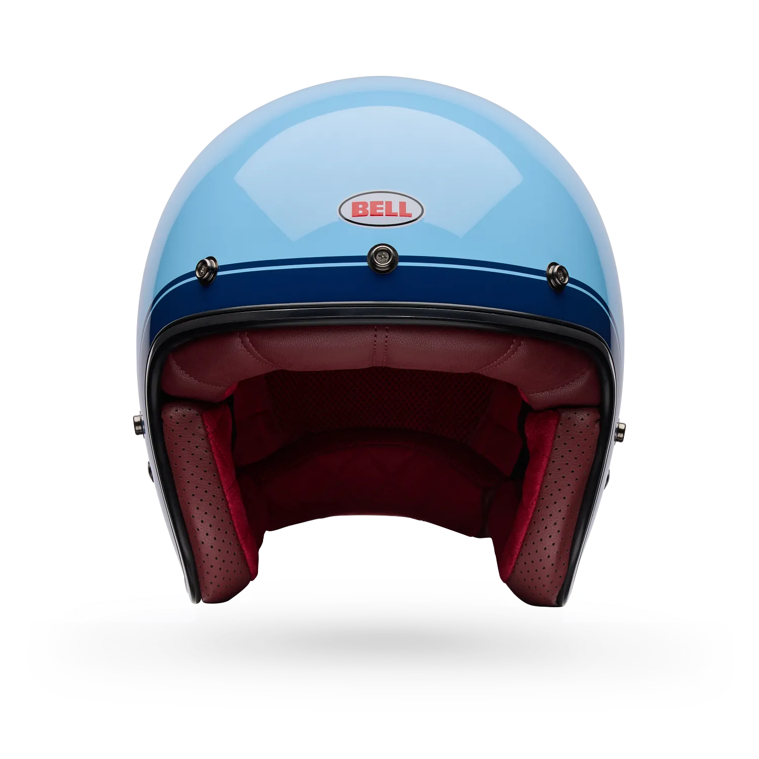 Bell Bell Custom 500 Crate Icy Blue - Rear View