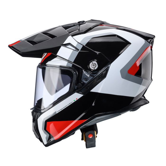 Caberg Tanami Scram Black/Red/White Helmet