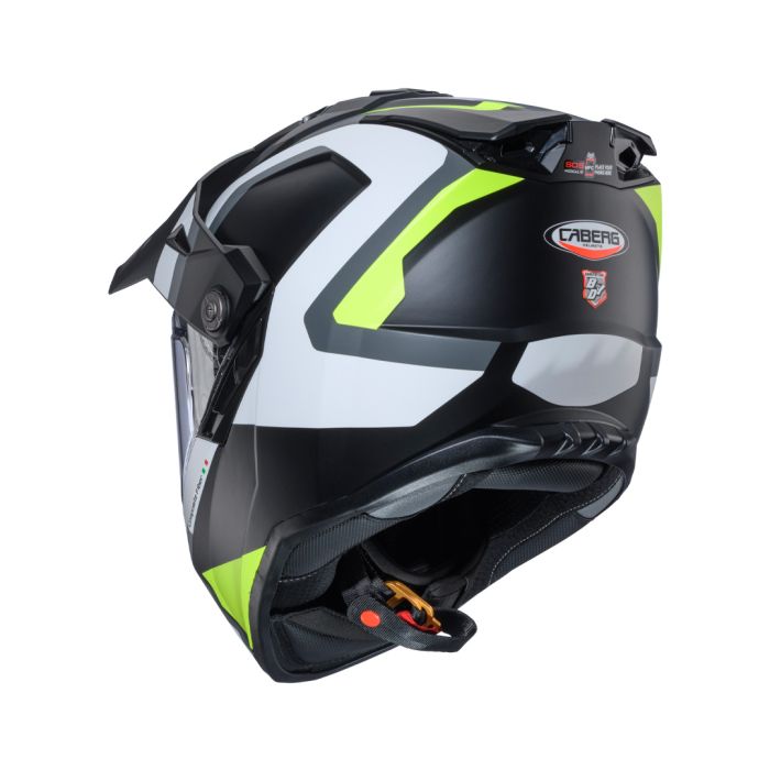 Caberg Tanami Scram Matt Black/Grey/White/Yellow Fluo Helmet