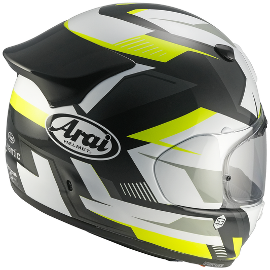 Arai Quantic Supra Yellow