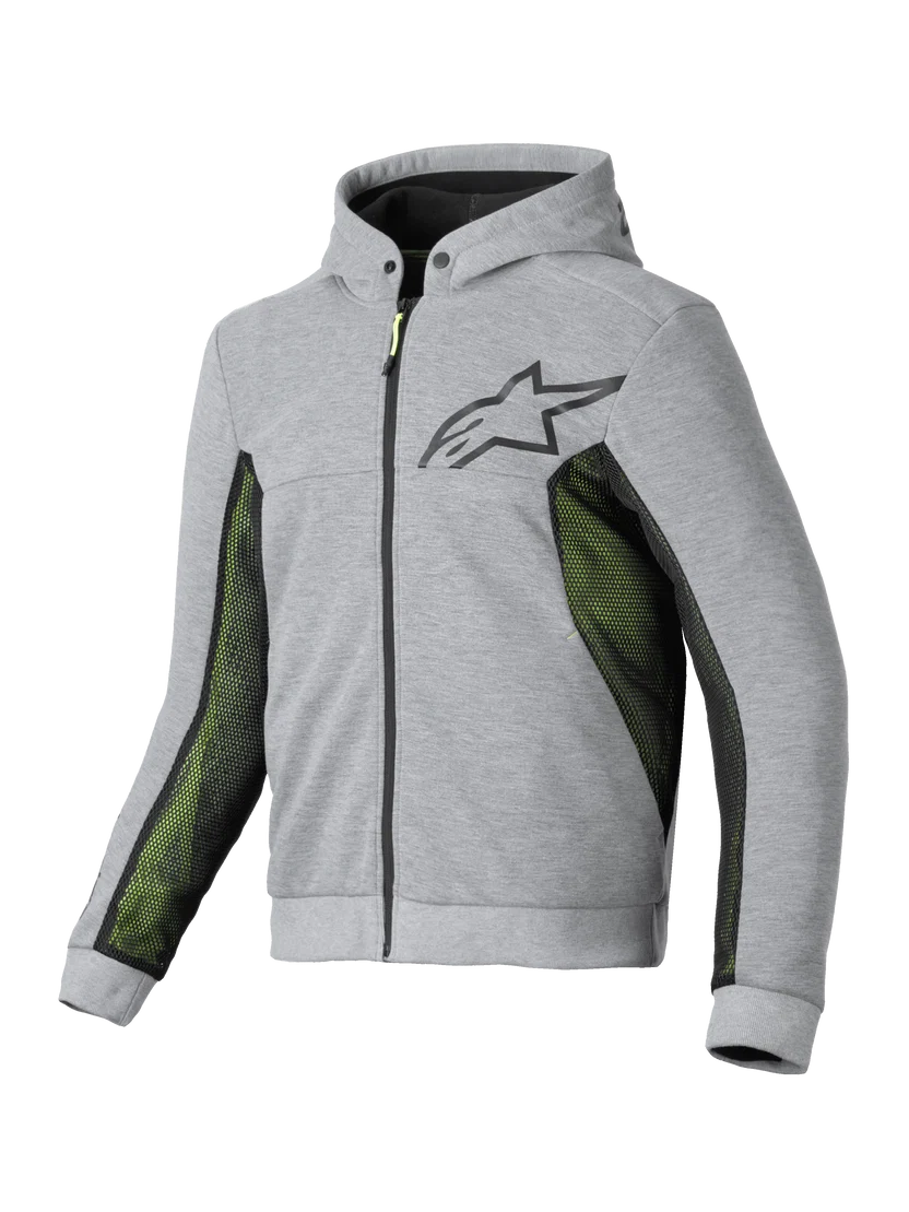 Alpinestars Chrome Air Sport Hoodie Gray Heather Black