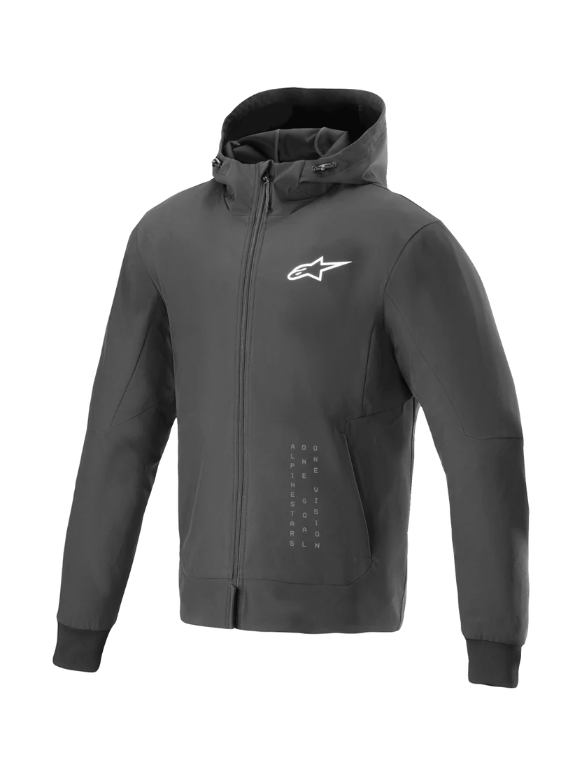 Alpinestars MM93 Radium Tech Hoodie Black White