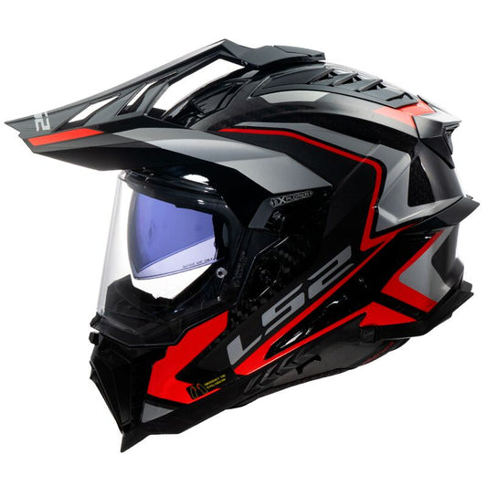 LS2 MX701 EXPLORER C FRONTIER II RED-06 Helmet (Gloss)