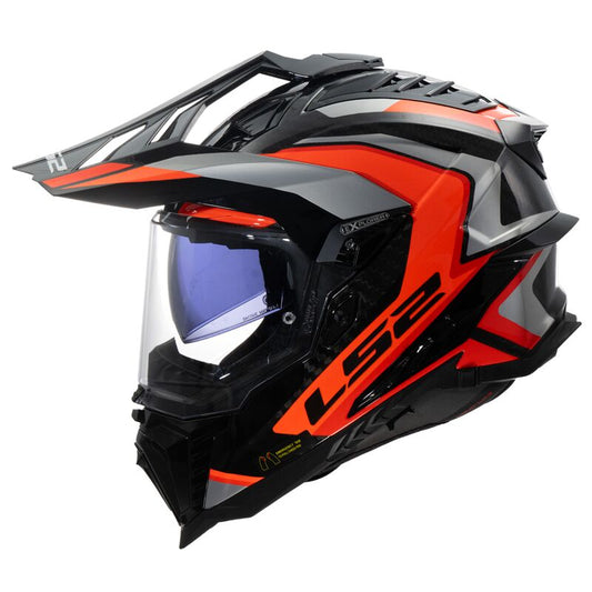 LS2 MX701 EXPLORER C FRONTIER II ORANGE-06 Helmet