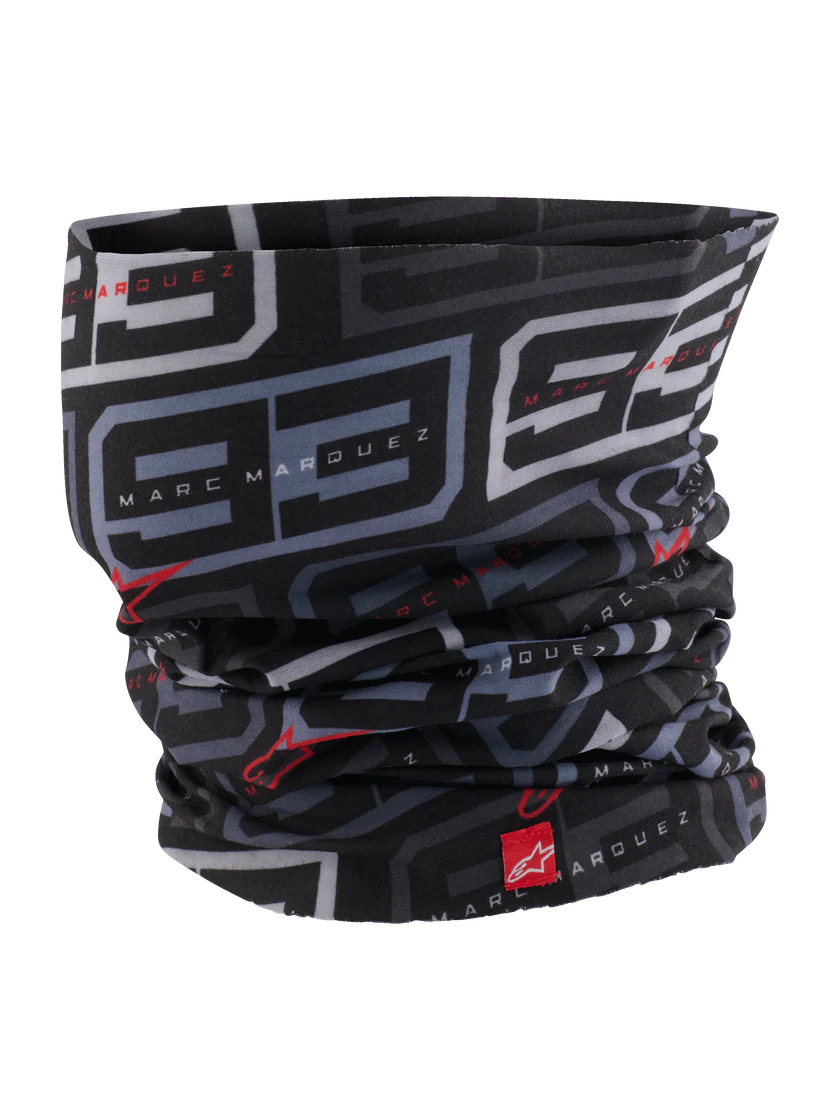 Alpinestars - MM93 Neck Tube - Black Anthracite Bright Red