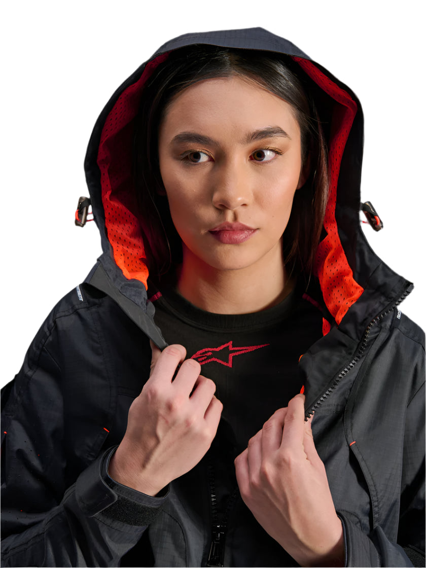 Alpinestars Molly Air Jacket BLACK FLUO CORAL