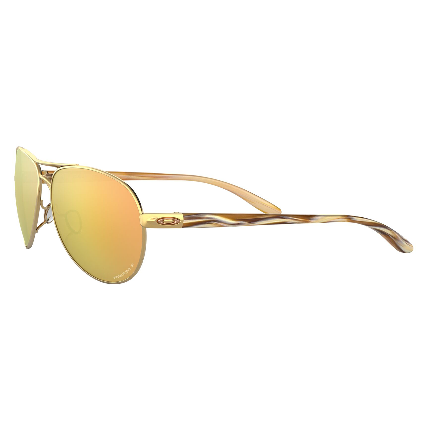 Oakley Feedback Sunglasses (Polished Gold) Prizm Rose Gold Lens