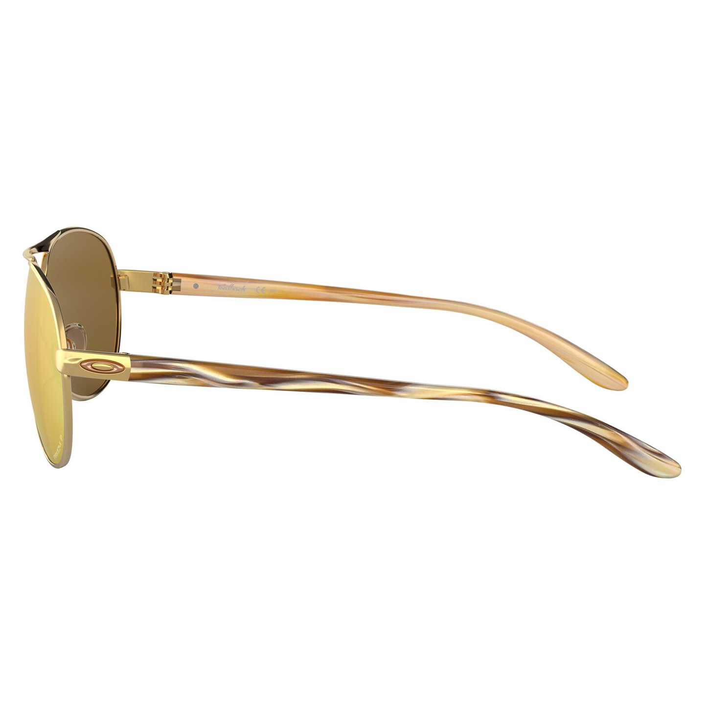 Oakley Feedback Sunglasses (Polished Gold) Prizm Rose Gold Lens