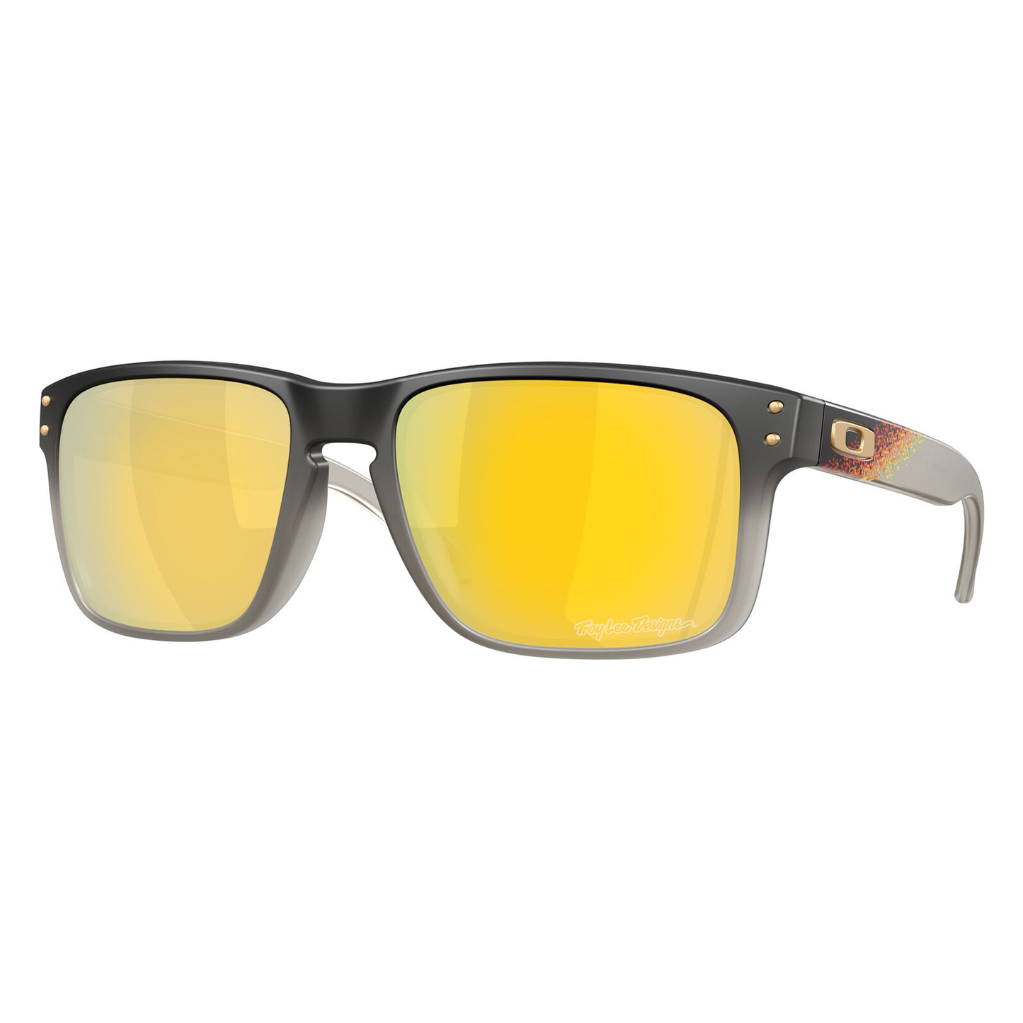 Oakley Holbrook Sunglasses (TLD Black Fade) Prizm 24k Polarized  Lens