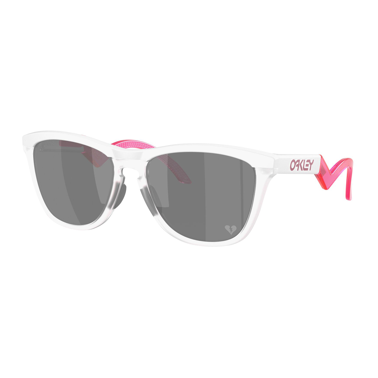 Oakley Frogskins Hybrid Sunglasses (Matt White) Prizm Grey Lens