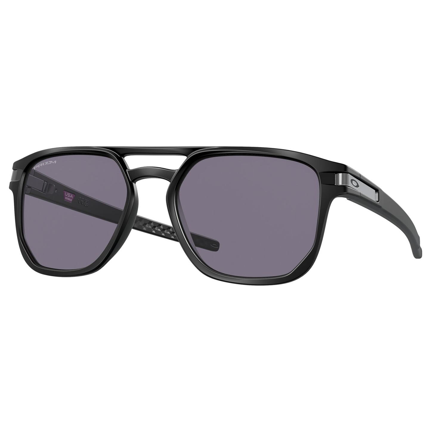 Oakley Latch Beta Sunglasses Adult Matte Black Prizm Grey Lens