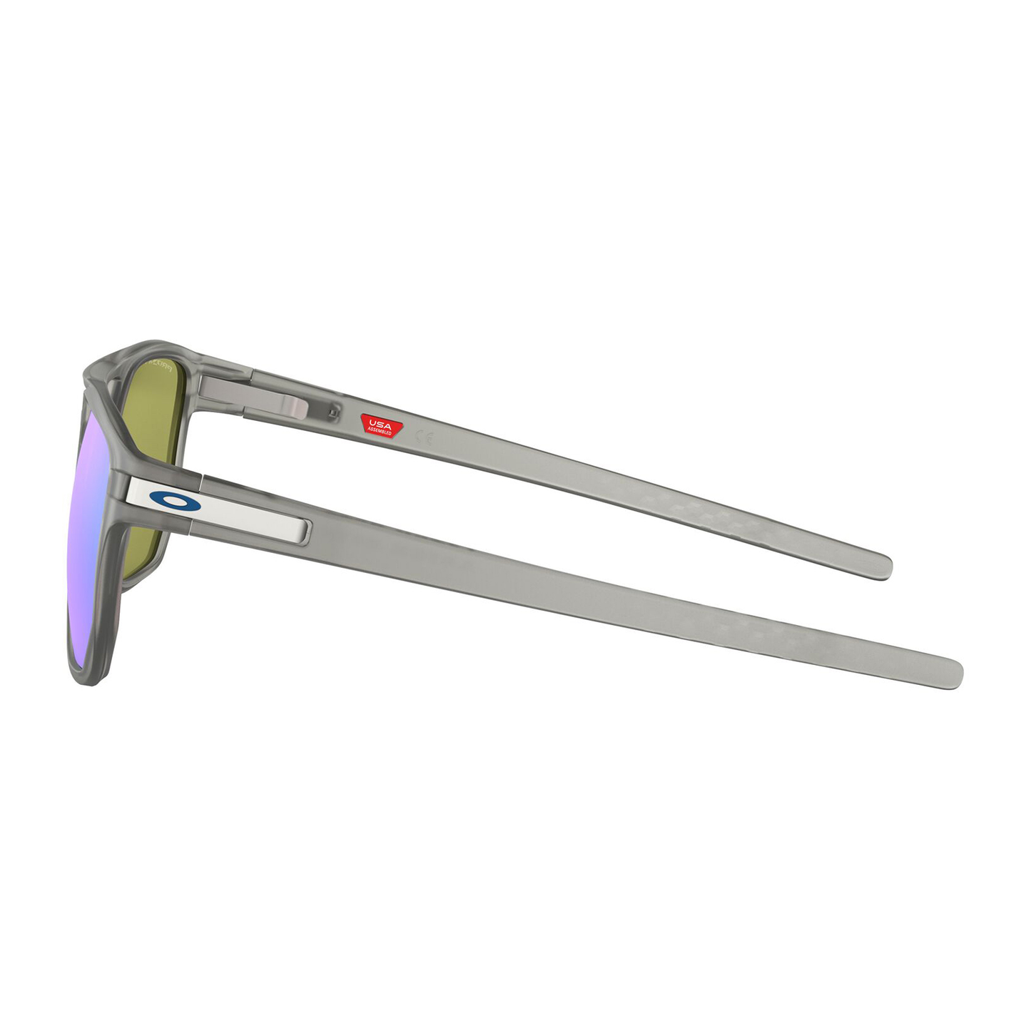 Oakley Latch Beta Sunglasses, Matte Grey Ink / Prizm Sapphire Irdium Polarized,