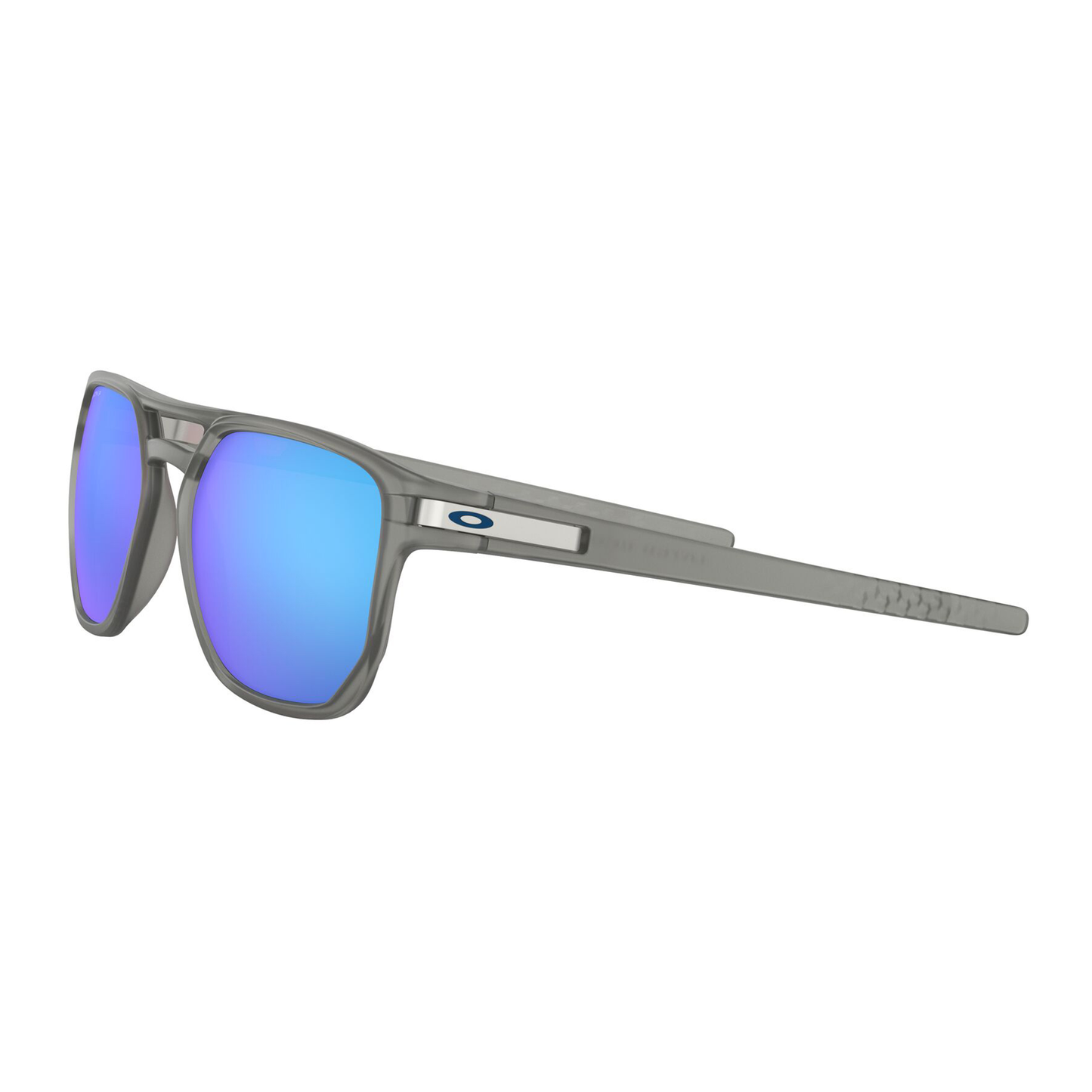 Oakley Latch Beta Sunglasses, Matte Grey Ink / Prizm Sapphire Irdium Polarized,