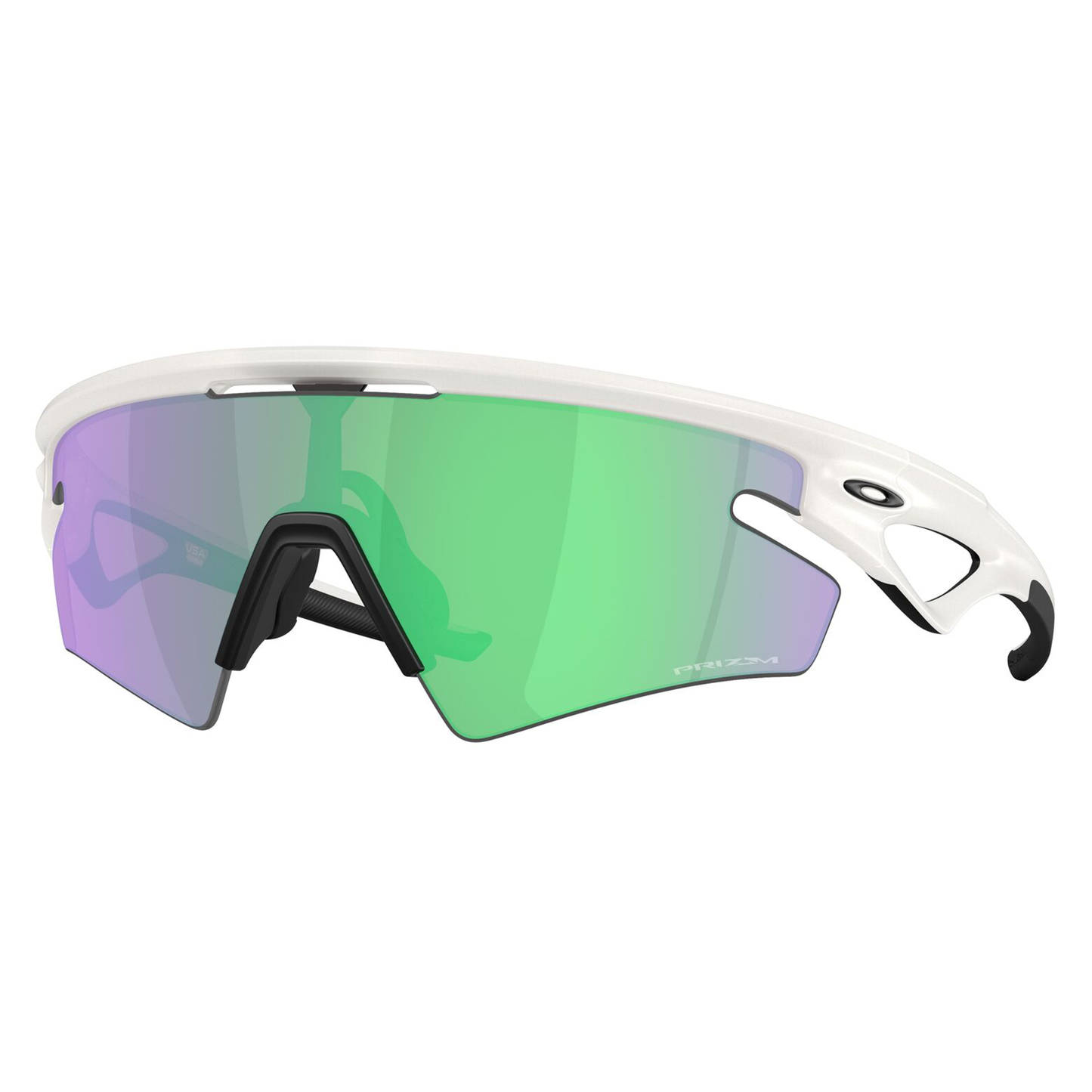 Oakley Sphaera Slash Sunglasses (Matt Vapour) Prizm Road Jade Lens