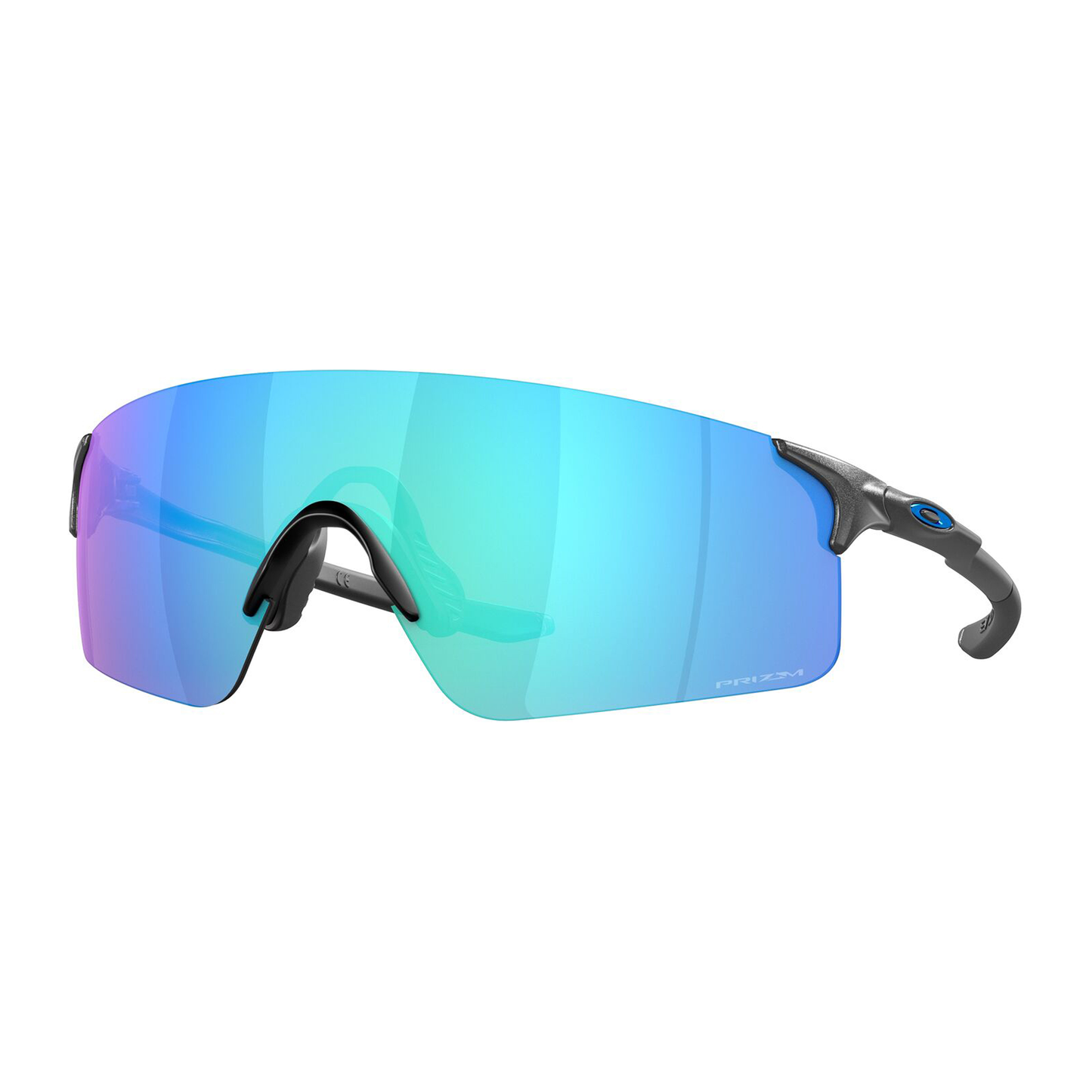 Oakley EVZero Blades Sunglasses, Steel / Prizm Sapphire Lens,