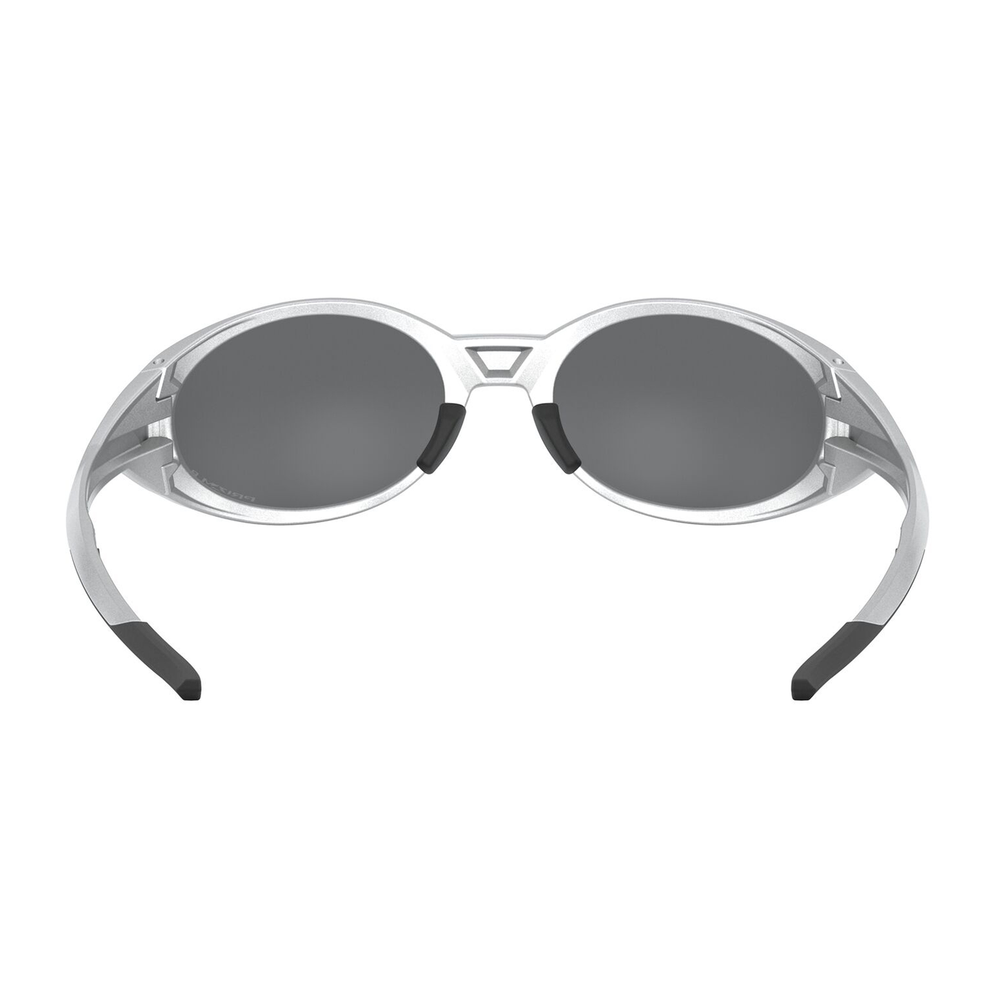 Oakley Eye Jacket Redux Sunglasses, Silver / Prizm Black Polarized Lens,