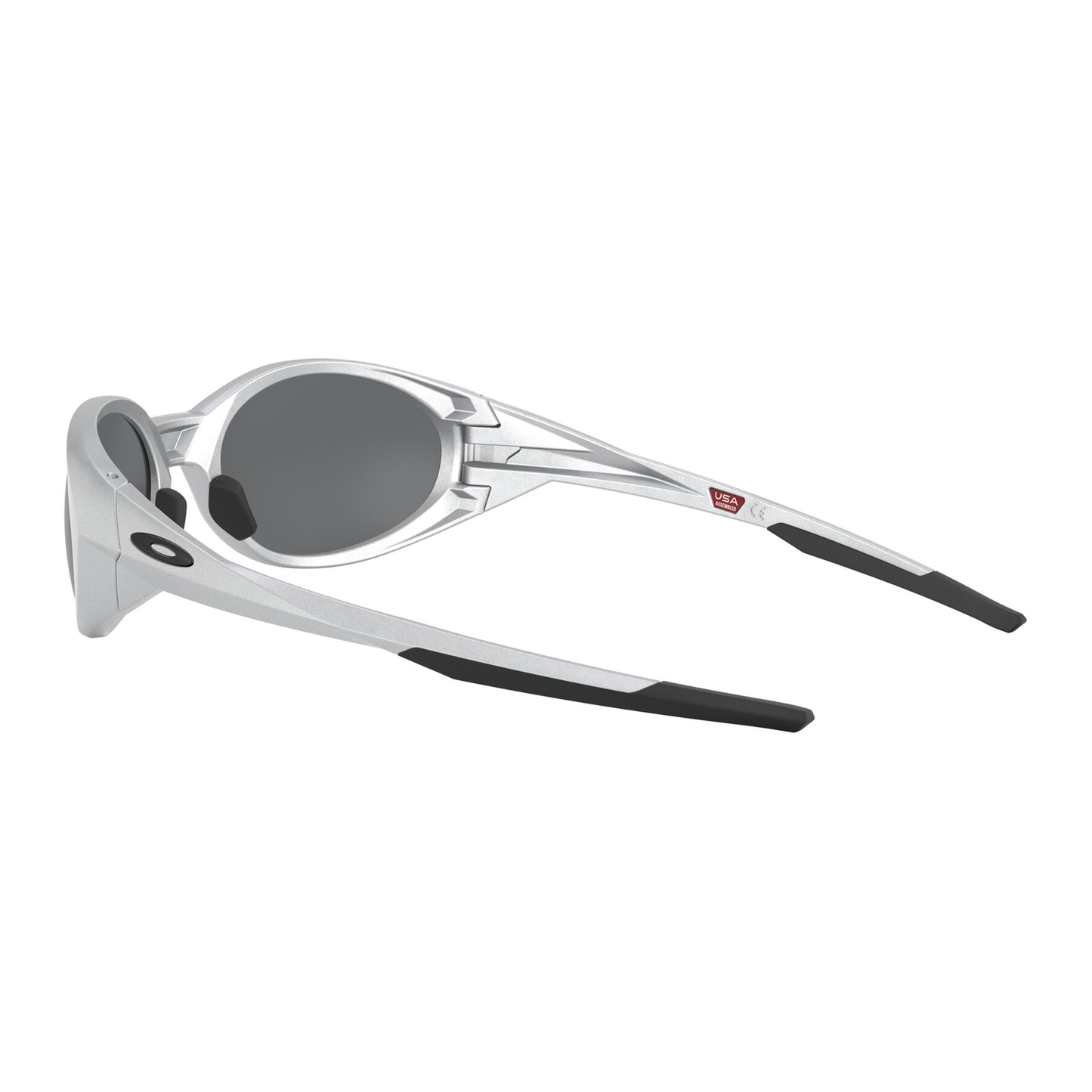 Oakley Eye Jacket Redux Sunglasses, Silver / Prizm Black Polarized Lens,