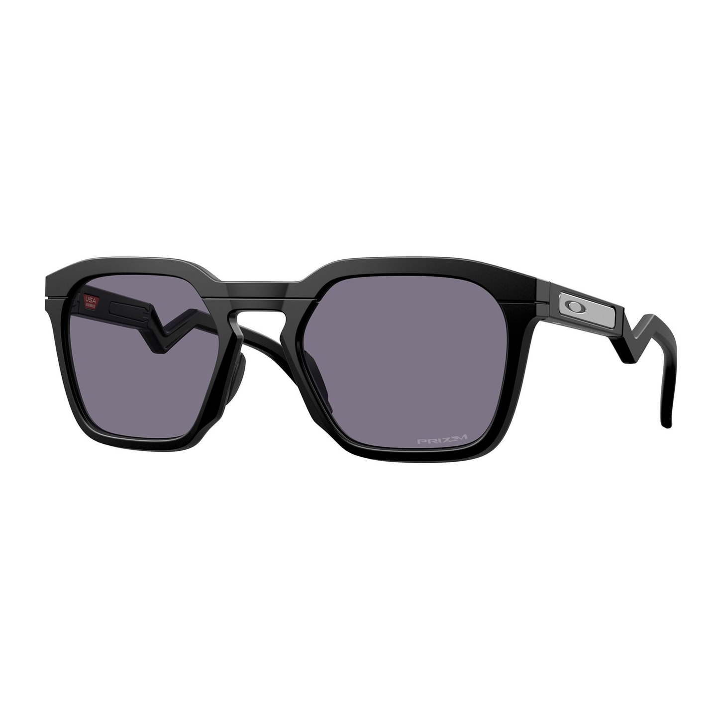 Oakley HSTN SQ Sunglasses, Matte Black / Prizm Grey