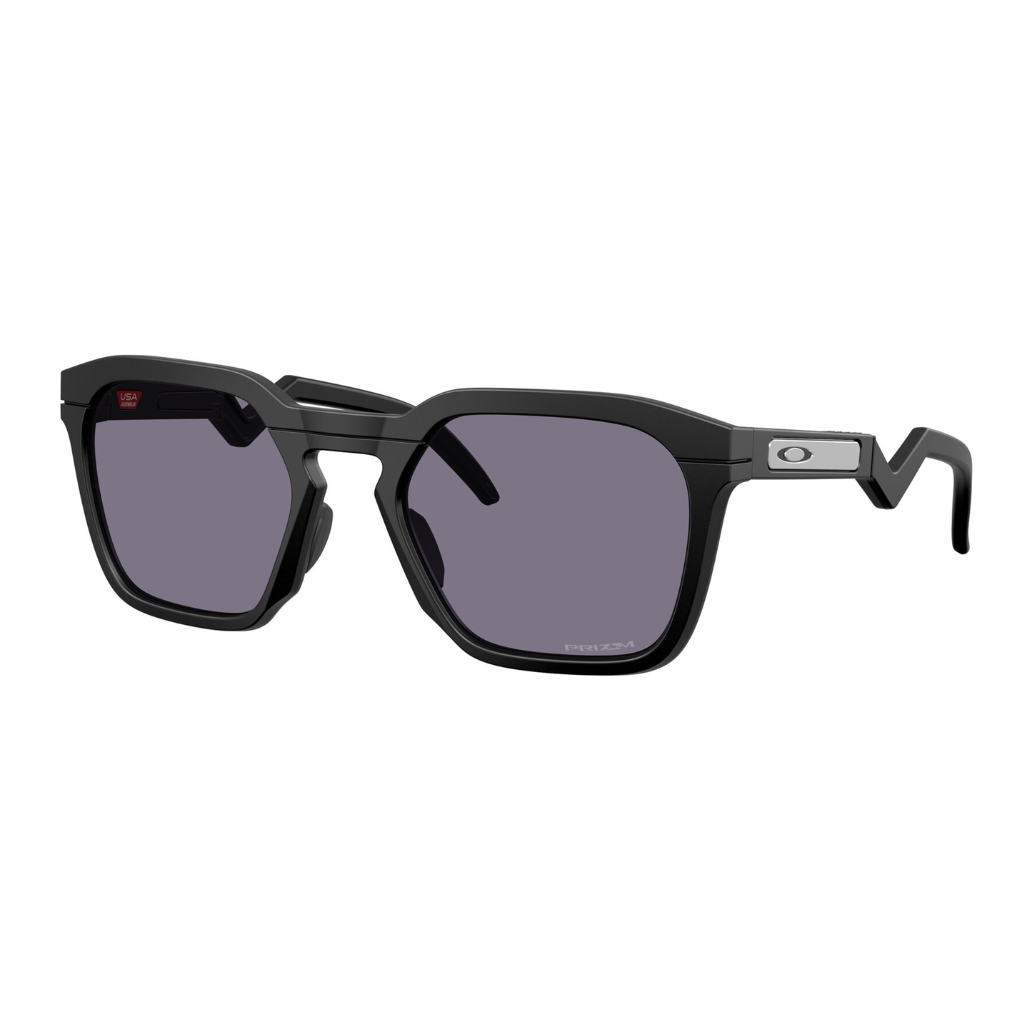 Oakley HSTN SQ Sunglasses, Matte Black / Prizm Grey