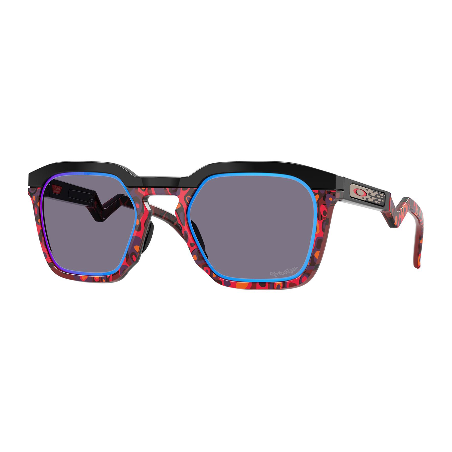 Oakley HSTN SQ Sunglasses, Polished black/Prizm Sapphire Alt Lens