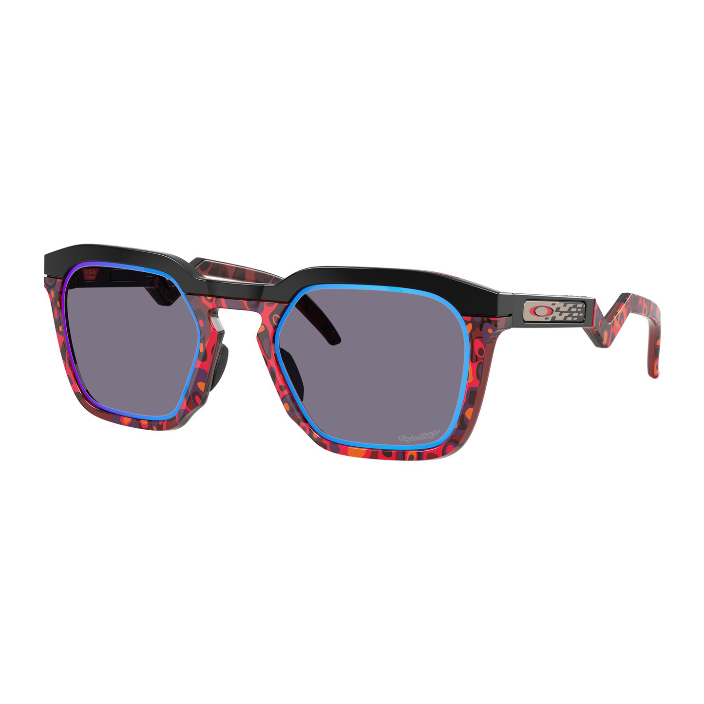 Oakley HSTN SQ Sunglasses, Polished black/Prizm Sapphire Alt Lens