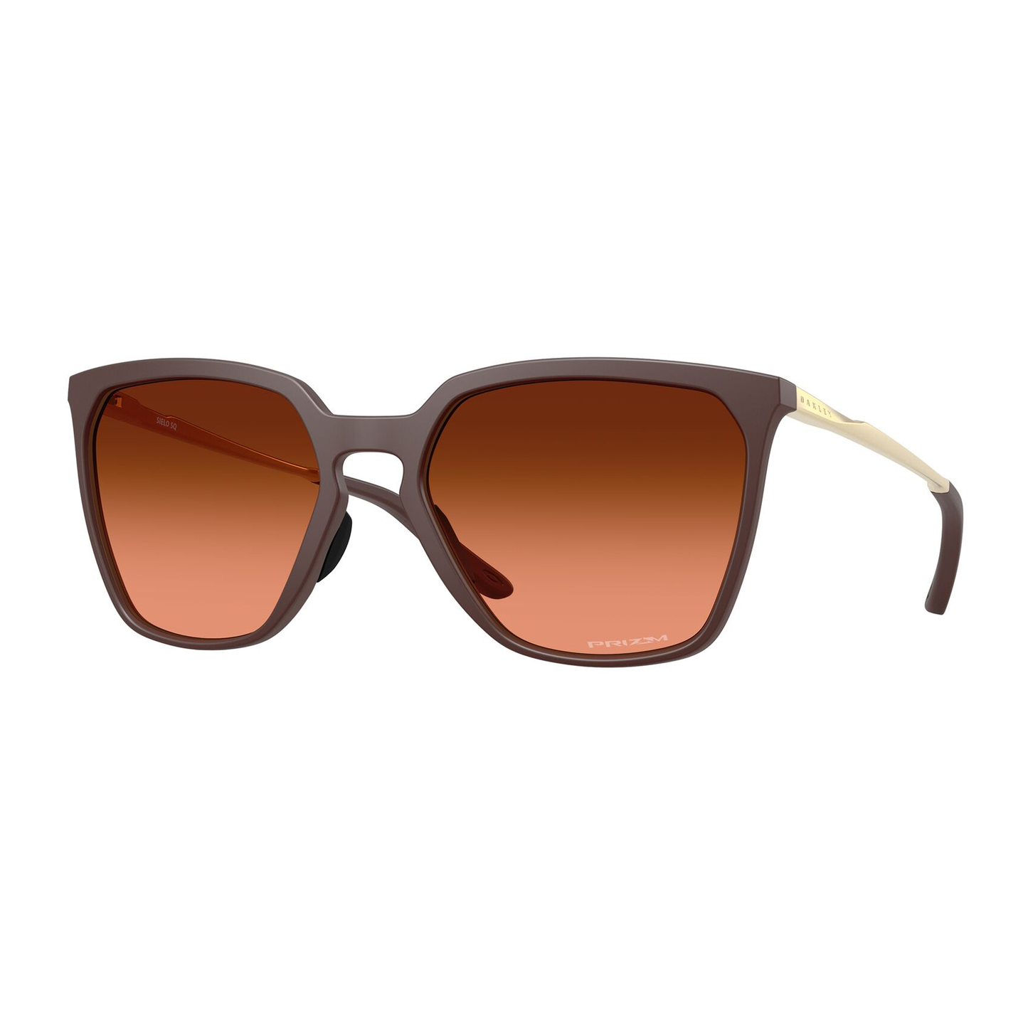 Oakley Sielo SQ Sunglasses, Matte Grenache / Prizm Brown Gradient Lens,