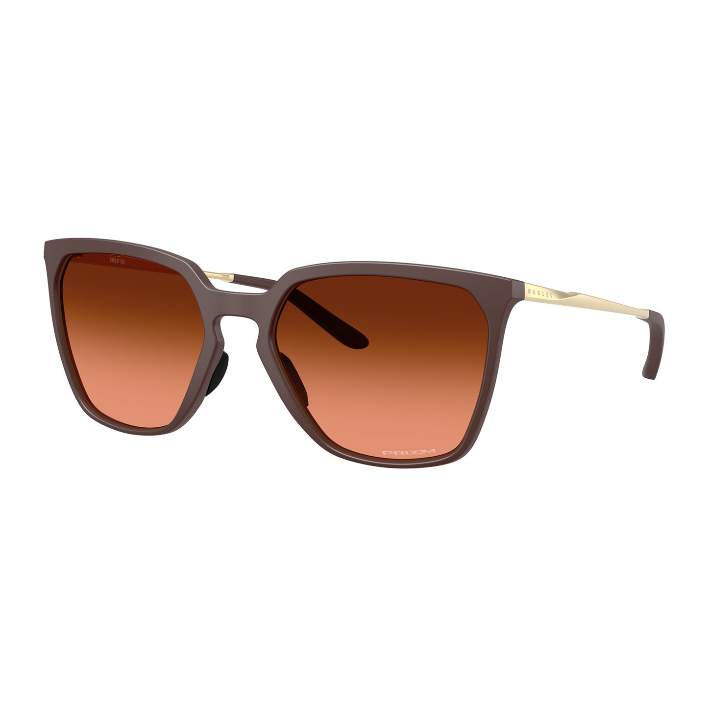 Oakley Sielo SQ Sunglasses, Matte Grenache / Prizm Brown Gradient Lens,