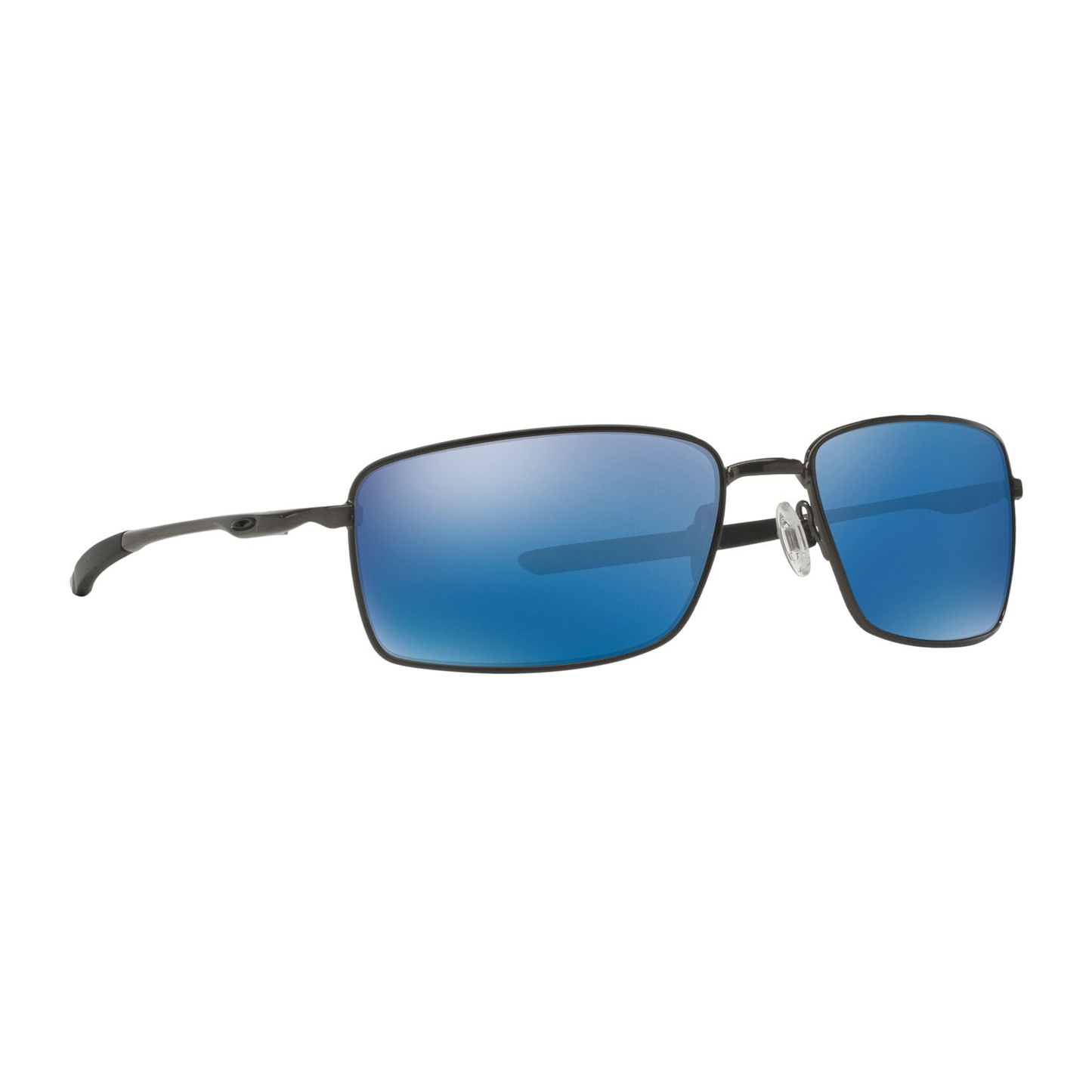 Oakley Square Wire Sunglasses Cement / Ice Iridium Lens Lense