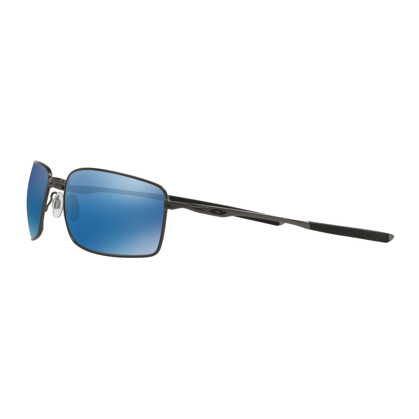 Oakley Square Wire Sunglasses Cement / Ice Iridium Lens Lense