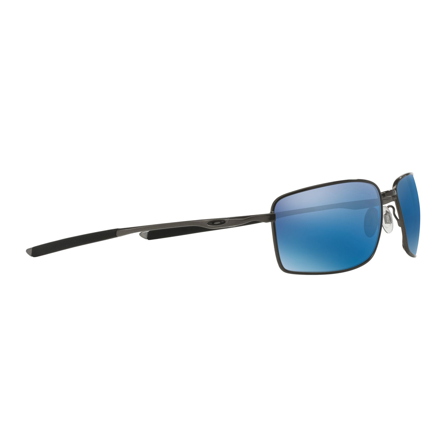 Oakley Square Wire Sunglasses Cement / Ice Iridium Lens Lense
