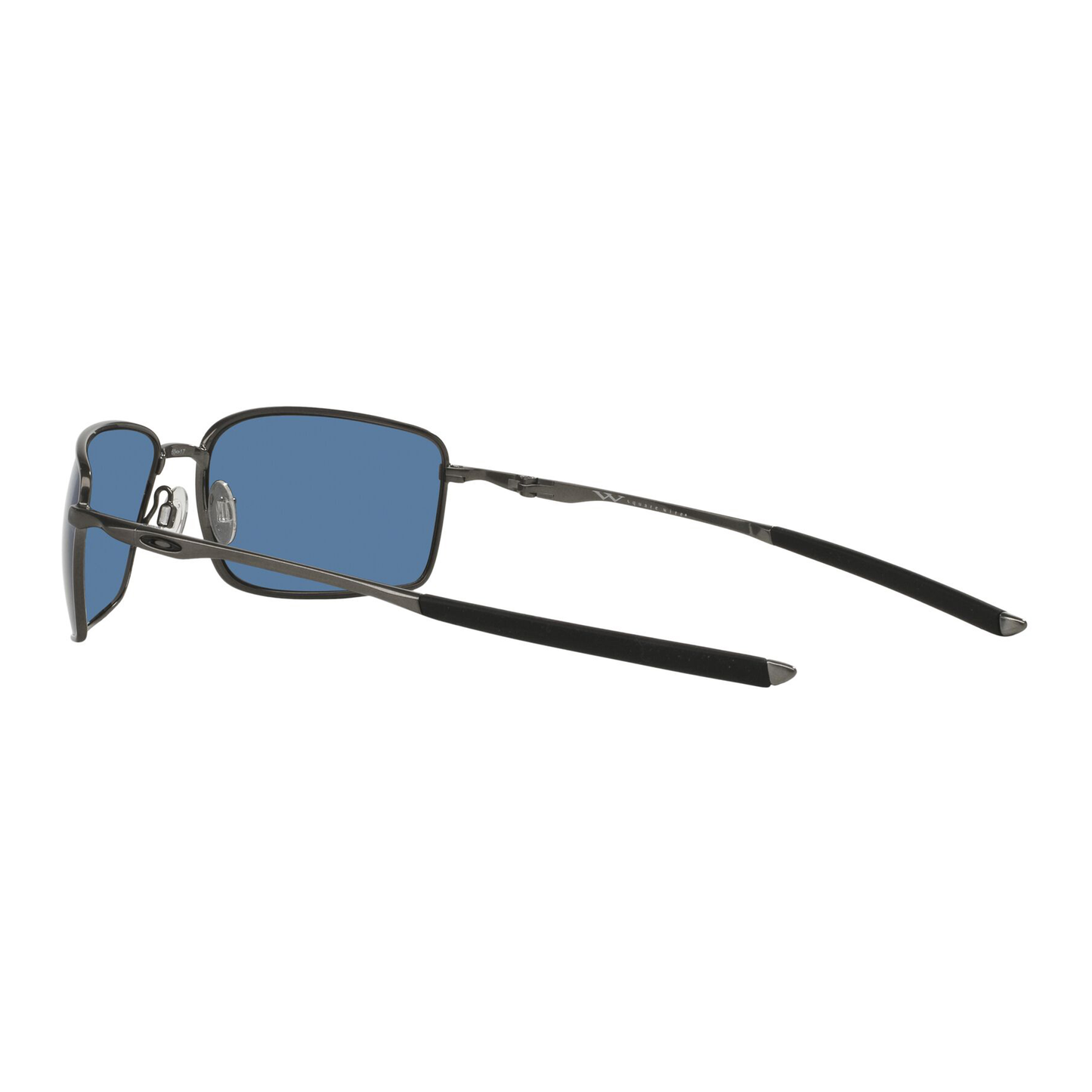 Oakley Square Wire Sunglasses Cement / Ice Iridium Lens Lense