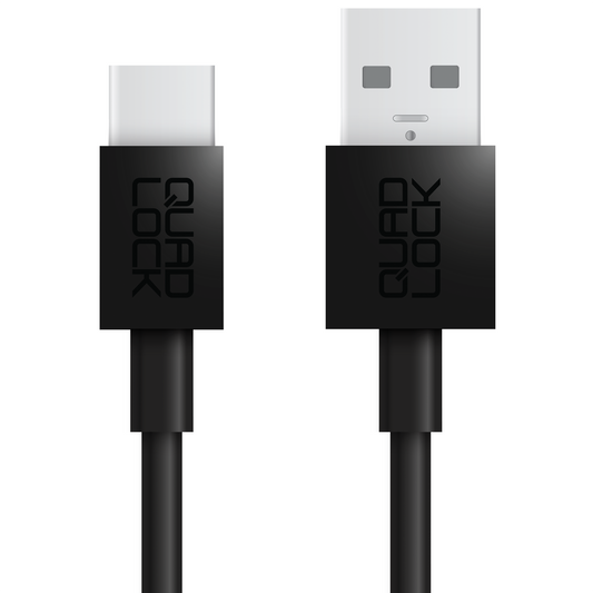 Quad Lock USB-A to USB-C Cable - 20cm