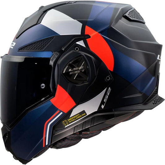 LS2 FF901 ADVANT X ULTRA BLUE RED-06 Helmet (Matt)
