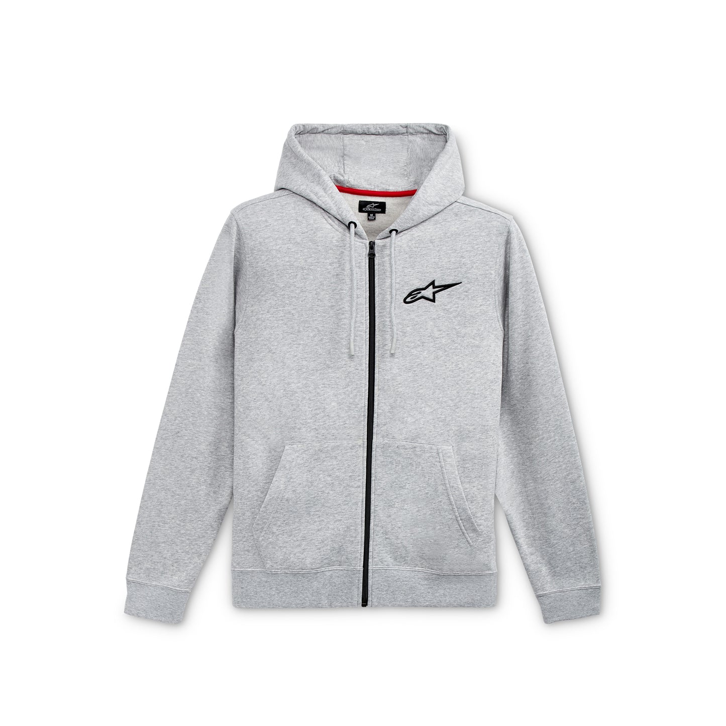 Alpinestars Ageless Chest Hoodie Grey Heather Black