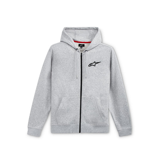 Alpinestars Ageless Chest Hoodie Grey Heather Black