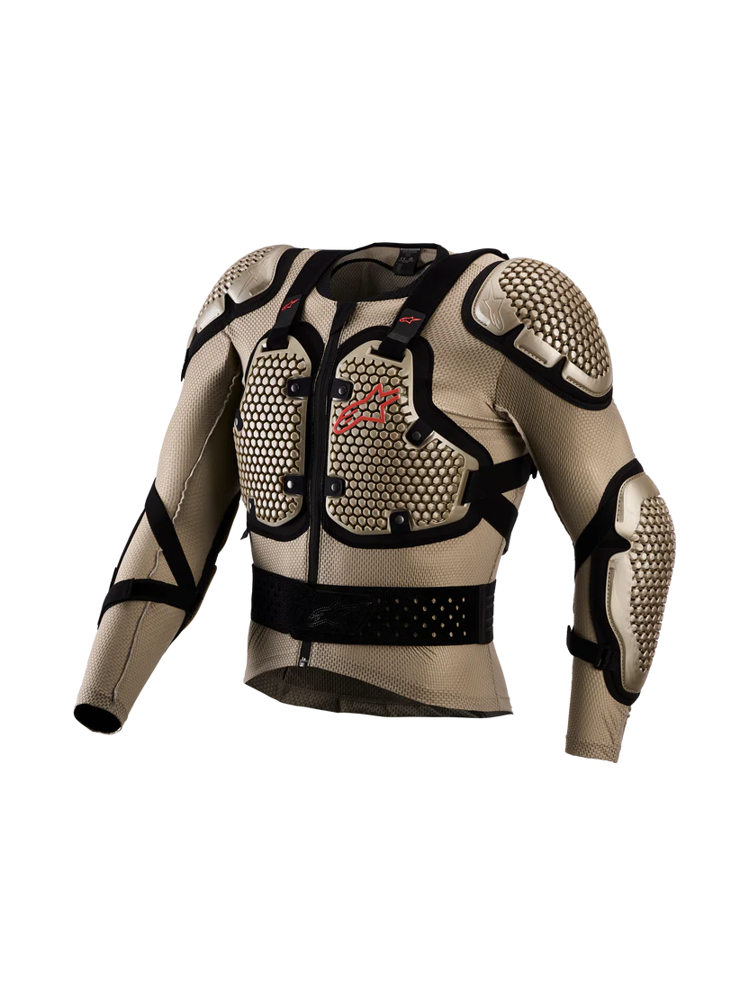 Alpinestars Bionic Action V3 Jacket - Aluminum / Black / Red Fluo