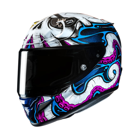 HJC RPHA 12 Kraken MC28  INCLUDES FREE LIGHT SMOKE VISOR