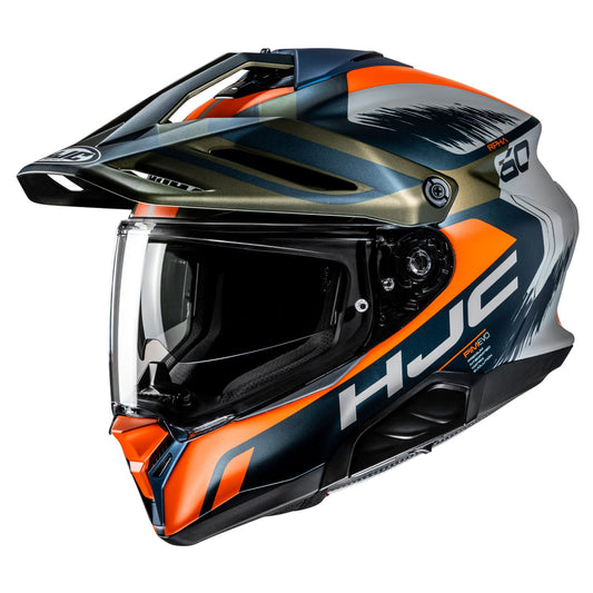 HJC RPHA 60 Quid MC47SF Orange Black Includes Light Smoke Visor