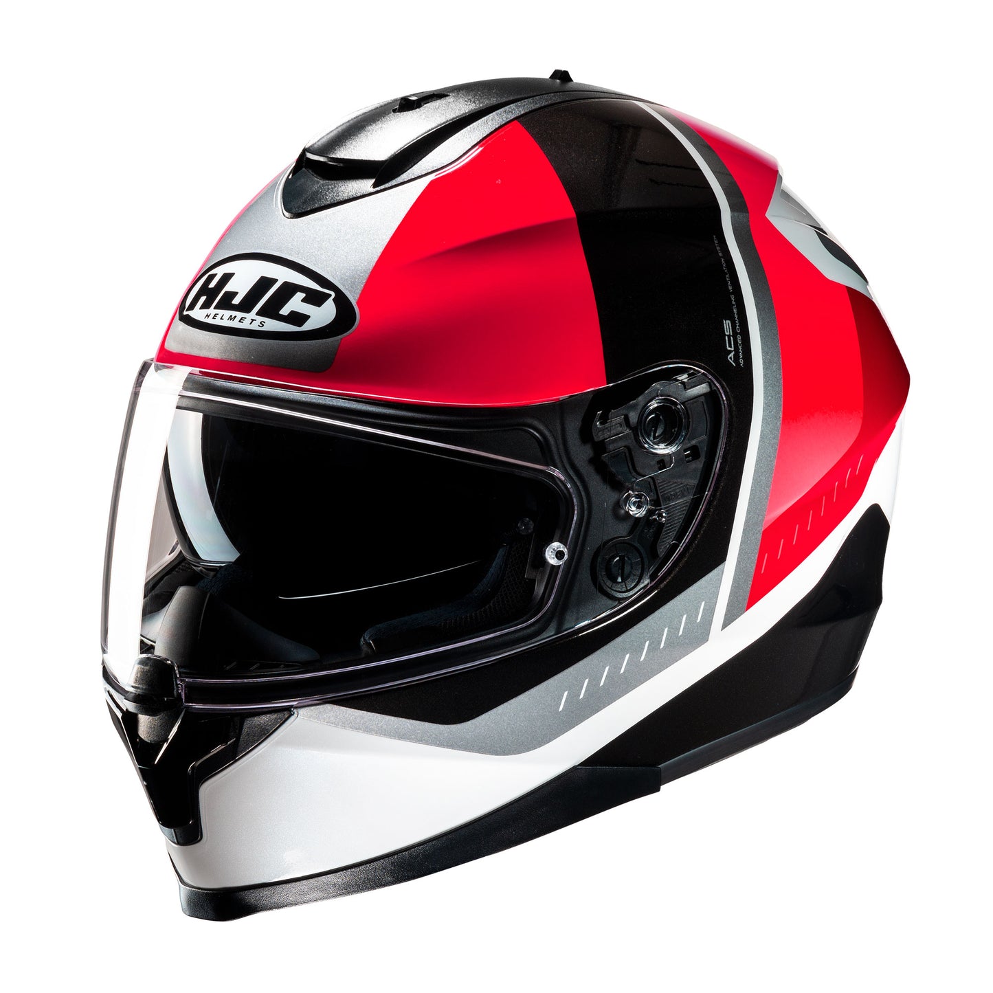 HJC HJC C70N Alia MC1 Red - Front View