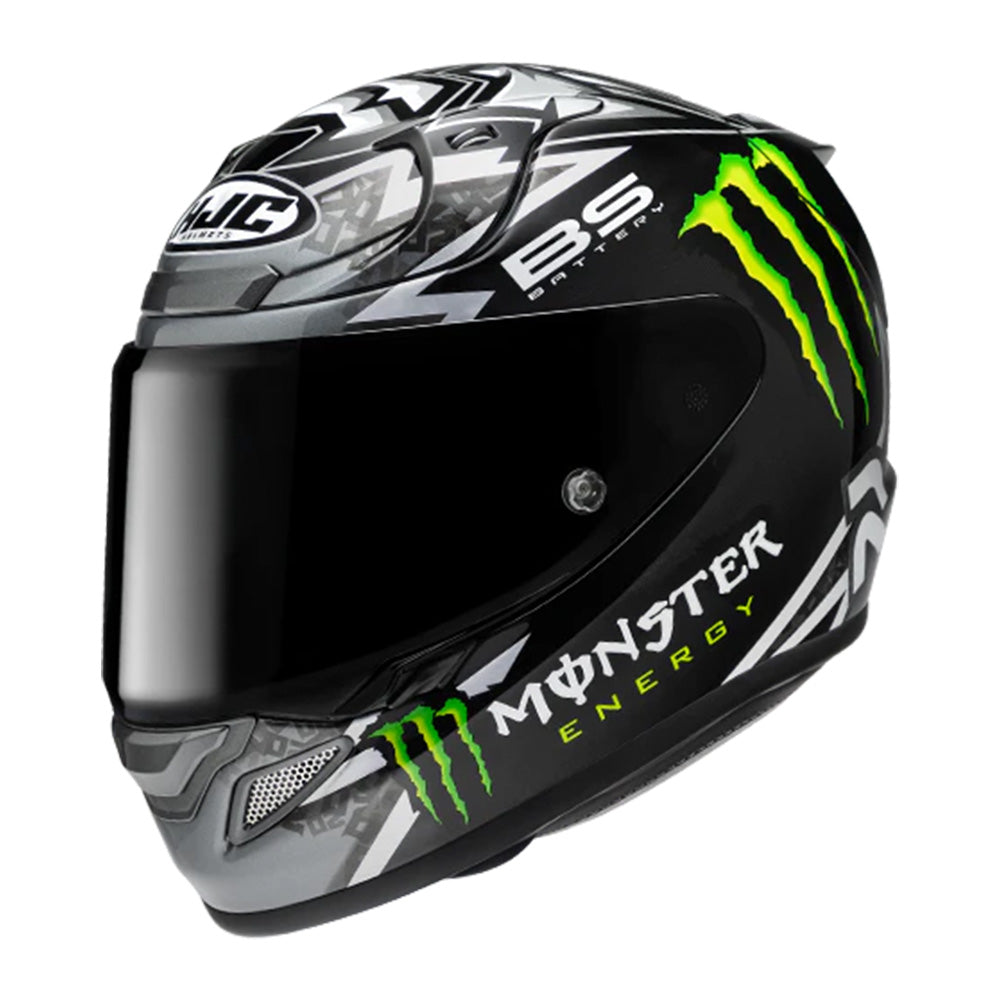 HJC RPHA 12 Quartararo Replica Black INCLUDES FREE LIGHT SMOKE VISOR