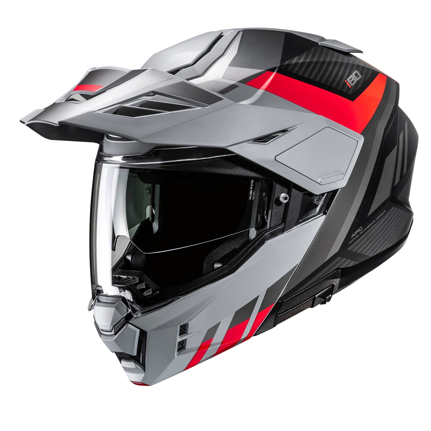 HJC HJC I80 Imes MC1SF Red - Front View
