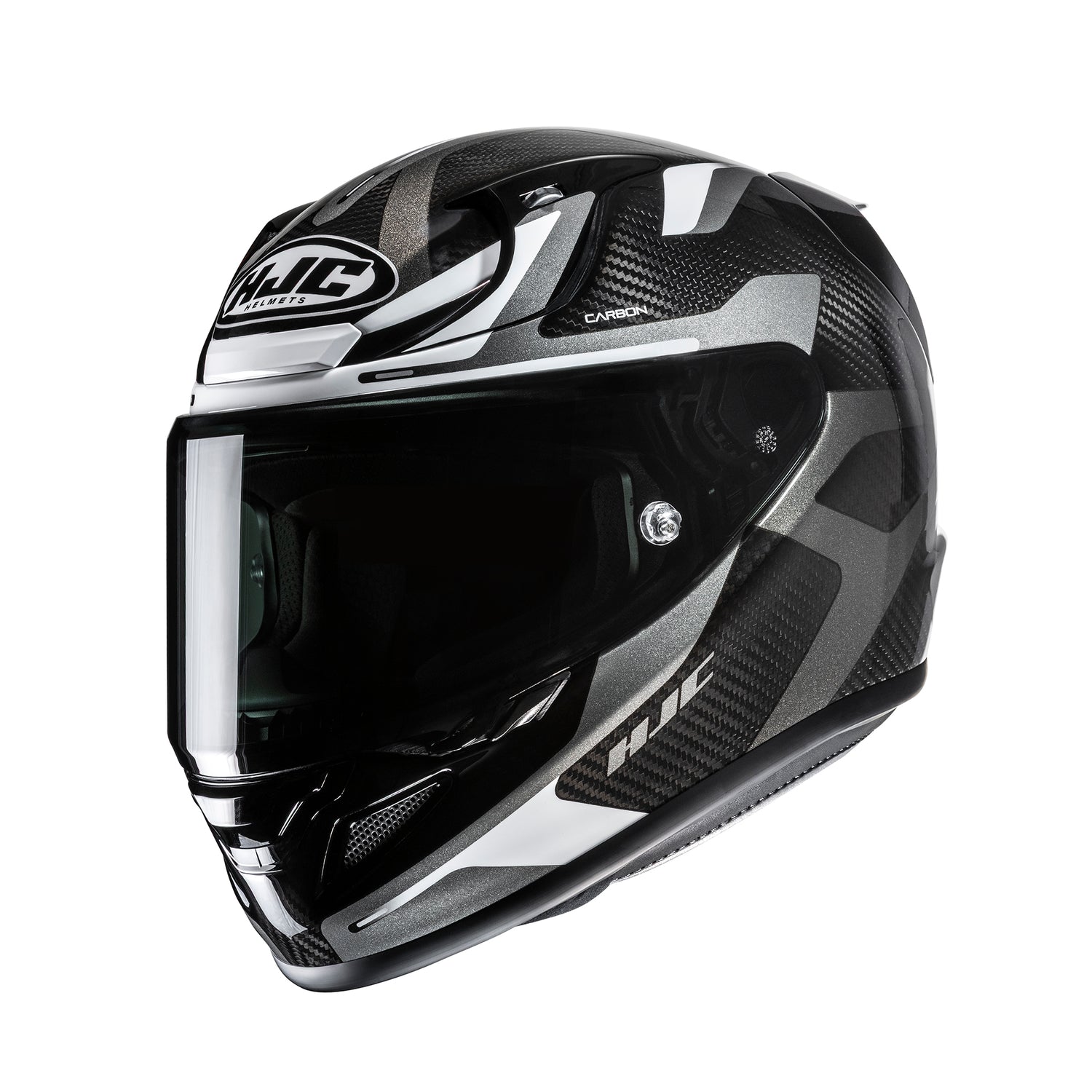 HJC HJC RPHA 12 Carbon Xentra MC5 Black - Front View