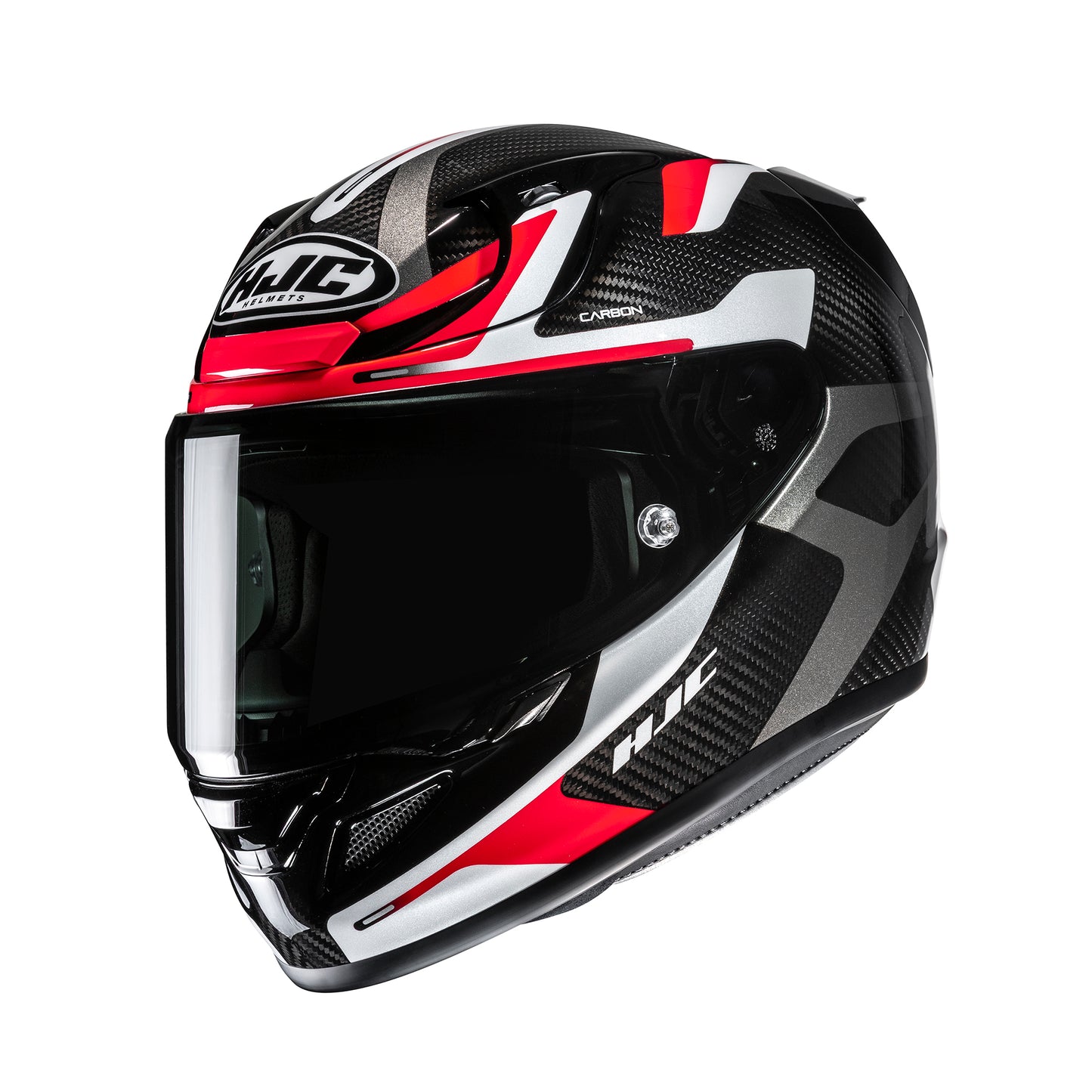 HJC HJC RPHA 12 Carbon Xentra MC1 Red - Front View