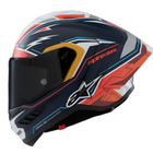Alpinestars SUPERTECH R10 PEDRO ACOSTA-LE HELMET-BLACK RED WHITE MATT HELMET ECE06/DOT/FIM