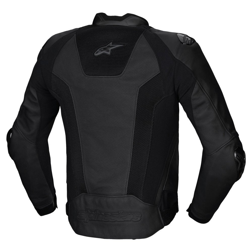 Alpinestars Missile V3 Airflow Leather Jacket Black Black
