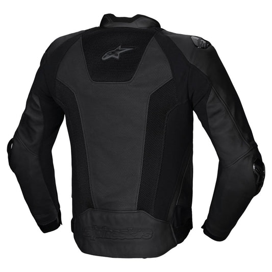 Alpinestars Missile V3 Airflow Leather Jacket Black Black